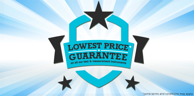 Lowest Price Guarantee on all our Test & Measurement Instruments