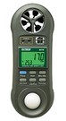 Pocket size rugged 4-in-1 meter for Humidity, Temperature, Air Velocity and Light
