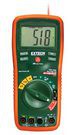 True RMS, autoranging DMM with large digit LCD display and Type-K/IR temperature function