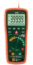 True RMS, autoranging DMM with large digit LCD display and Type-K/IR temperature function