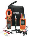 True RMS Clamp Meter, 3-phase rotation tester, and CAT IV AC Voltage Detector