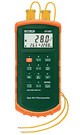 Thermometer with dual display, relative and programmable High/Low audible alarms