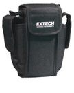 Soft vinyl carrying case (7.4 x 3.5 x 2.5") with shoulder strap and side pockets