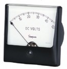 Clear, acrylic window for wide angle visibility
Black spade pointer for easy distant viewing