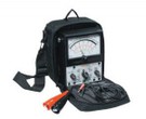 The Simpson TS-113 Volt-Ohm-Milliammeter Railroad Test Set is a rugged, reliable instrument that has been designed for use by trained and qualified technicians associated with the Railroad Signaling and Communications Field. In construction and general principle, it follows closely the proven Simpson pattern based on experience of many years of successful multimeter manufacture.