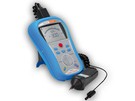 MI 3121 SMARTEC Insulation / Continuity for verification, maintenance and periodic testing of electrical installations; PE conductors, main and supplementary PE connections, troubleshooting, insulation resistance, observation of insulation trends and insulation of control, signal, telecom wiring (50 V, 100 V). Suitable for testing on CAT IV installations.