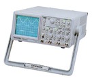 The GOS-6050 Series Analog Oscilloscopes provides a remarkable combination of high performance and compact design in bandwidth ranging between 30 and 50 MHz. Coupled with various trigger functions, waveforms can be acquired and observed in diverse application fields. Signals can be magnified by a ratio of x5, x10 and x20 in the use of the ALT MAG function.