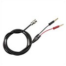 Input cable, Banana - BNC 1.5m, Non-isolated, Max. 500V