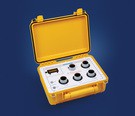 A precision instrument suitable for calibrating and testing general purpose insulation testers and megohmmeters with test voltages up to 10kV.

It is constructed in a high strength co-polymer plastic case and is powered by a rechargeable battery. This ensures full isolation from the mains and prevents stray leakage.