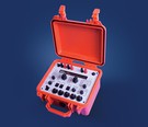 The 7050 Process Calibrator combines the essential functions of measurement and simulation of volts, millivolts, milliamps, and ohms with the direct readout simulation of thermocouples and RTD’s in °C or °F units.The instrument is microprocessor based and housed in a rugged case designed for use in the field. Input and Output functions are displayed simultaneously and the switch controls allow for easy and precise operation.