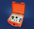 The 7018 is a fully integrated differential pressure test and calibration system. It is suitable for field and laboratory calibration work of both diffential pressure and electrical process loop signals. The instrument is available in pressure or vacuum configuration, with the range specified on ordering. Standard available versions are; Vacuum 0.2, 2, 5, or 10bar. Static line pressures must also be specified. Best accuracy is 0.04% of range and maximum display resolution is 0.005% of range. The excellent resolution allows higher accuracies to be achieved under controlled lab conditions when accurate pressure standards such as dead-weight pressure testers are available for transfer calibration.