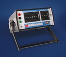 A high performance portable multifunction calibrator with voltage, current, and resistance ranges. The 1017 combines precision with simple operation, making it suitable for use in the workshop or field. Constructed in a compact and durable plastic case with a tilt stand/carry handle it takes up minimal bench space and is easily transportable.

Five DC voltage ranges from 10mV to 100V full scale are available, each with a 6-digit (1ppm) resolution. The DC current range is 100mA full scale with a 100nA (1ppm) resolution. Resistance from 0.01Ω to 10kΩ is available 0.01Ω steps.