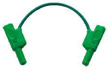 Ground Lead, Banana to Banana, European Terminal, 200mm