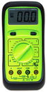 Large easy to read display in full size DMM; 1,000 DC volts and 750 AC volts; 0.5% DCV basic accuracy.