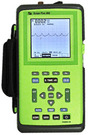 The 460 hand held oscilloscope features a 3” x 3” cold cathode fluorescent display providing test data in a clear easy to see format.