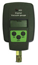 Single input vacuum gauge. 12,000 to 15 micron measurement range. 300 PSI over pressure. A safer instrument for your job.