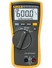The Fluke 113 Digital Multimeter gives users the means to quickly and easily do basic meter set and reconnect testing. This meter is simple-to-use and has the features needed to repair most electrical problems. The Fluke 113 has significant improvements over other digital multimeters available on the market, including Fluke model 7-600. Using the Fluke VCHEK™ LoZ low impedance measurement function, users can simultaneously test for voltage or continuity. The Min/Max function lets you record signal fluctuations. The Fluke 113 can perform diode tests, and also provides both auto and manual ranging capabilities. With features such as conformance to the latest safety standards, backlight, and a much larger display that’s easier to view, this meter is a must have for every toolbox.