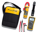 This combo kit pairs the new Fluke 117 DMM with a Fluke 322 clamp meter for productive and effective troubleshooting in one total solution, including the new C115 durable soft carrying case for protection and easy meter transportation.