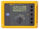 The Fluke 1623 and 1625 are distinctive earth ground testers that can perform all four types of earth ground measurement. Specifically, the Fluke 1623 and 1625 testers are able to measure earth ground loop resistances using only clamps – called Stakeless testing. This method doesn’t require the use of earth ground stakes or the disconnection of ground rods.