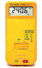 The 7-600 tester is designed for safe, automatic measurements of ac volts, dc volts, resistance and continuity. Simply turn on and use.