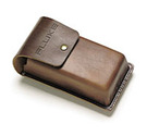 Oiled genuine top grain cowhide
Rugged construction with heavy duty stitching and reinforced rivets
Large tool belt loop and top flap to secure meter
Holds most Fluke DMMs, thermometers, and process calibrators
One year warranty