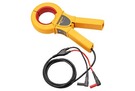 The model i800 is a clamp-on AC current probe designed to extend the current measuring capability of a digital multimeter to 800 amperes AC. The clamp is compatible with a DMM that accepts 4mm shrouded banana plugs and has an AC milliamp range.