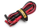 Keep your multimeter test leads from tangling with Fluke’s LeadWrap test lead wraps. Three 8-inch (20 cm) hook & loop fasteners per package