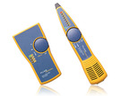 Digital toner and probe traces and locates cables on active network.