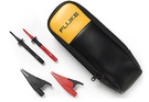 Special value starter kit for the electrical professional who already owns a Fluke T5 Electrical Tester or is thinking of buying one. Includes sharp test probes, alligator clips for hands free connections and a soft carry case to protect your tester when not in use and store your accessories. 1000 V CAT III, 600 V CAT IV rated.
