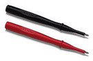 One pair (red, black) of slender probe bodies for probing closely spaced or recessed terminals
Hard stainless steel probe tips
Insulated Probe Tip (Designed To Meet GS38 Specs for United Kingdom)
CAT IV 600 V, CAT III 1000 V, 10 A rating. UL listed
One year warranty