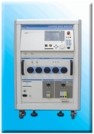 NoiseKen LSS-15AX A-1: The LSS-15AX series have been newly designed to completely satisfy and exceed the requirements in IEC 61000-4-5 standard. The simulators consist of a combination wave generator applying a 1.2/50 open-circuit voltage wave in a high impedance test piece and delivering an 8/20 short-circuit current wave in a low impedance test piece, CCITT telecom wave generator and associated coupling and decoupling circuits. (the contents depend on the model) With 15kV output capability, the simulators can also be use for evaluating the equipment under test in destructive mode testing.