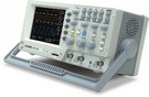 100 MHz Bandwidth
2 Input Channels
250MSa/s Real-Time and 25GSa/s Equivalent-Time Sampling
4k Memory Length per Channel
Peak Detect as Fast as 10ns
Save/Recall of 15 Front Panel Settings & Waveforms
5.6" TFT Color Display
19 Auto Measurements
Timebase Range: 1nS ~ 10nS/div
USB Port for PC Connection
Math Operators - Add, Subtract, FFT
6-Digit Real-Time Frequency Counter