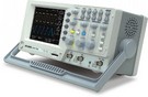 25 MHz Bandwidth
2 Input Channels
250MSa/s Real-Time and 25GSa/s Equivalent-Time Sampling
4k Memory Length per Channel
Peak Detect as Fast as 10ns
Save/Recall of 15 Front Panel Settings & Waveforms
5.6" TFT Color Display
19 Auto Measurements
Timebase Range: 1nS ~ 10nS/div
USB Port for PC Connection
Math Operators - Add, Subtract, FFT
6-Digit Real-Time Frequency Counter