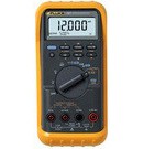 Fluke 787: Simultaneous mA and % of scale readout on mA output - 25% Manual Step plus Auto Step and Auto Ramp on mA output - Min/Max/Average/Hold/Relative modes - Externally accessible battery for easy changes - CAT III 1000V safety-rated, true-rms multimeter
