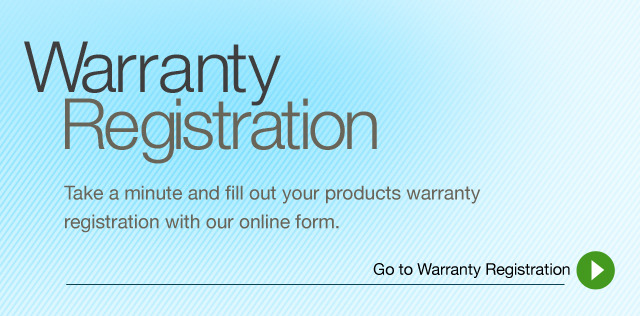 Product Warranty Registration
