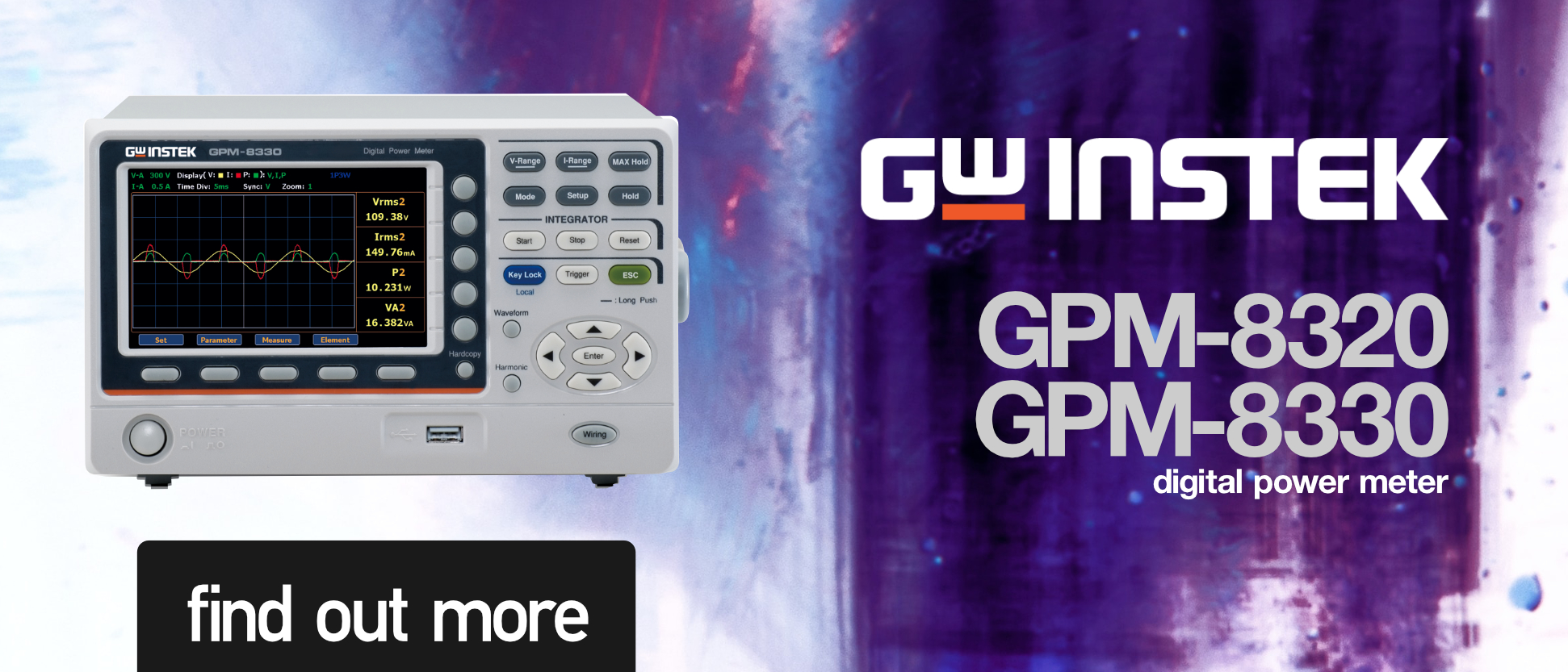 Introduction-GPM-8330 Three Phase Digital Power Meter